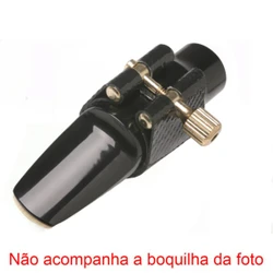 Abraçadeira de couro e cobre boquilha – Free Sax