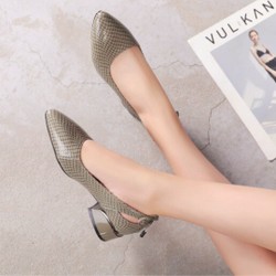 Sapato de Salto em Couro | Conforto Plus | Laís