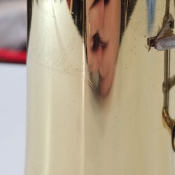 Sax Soprano Sib Weril Usado Importado Laqueado/Niquelado