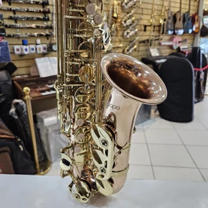 Sax Alto Dakapo Seminovo (Verniz NOVO FÁ-SOL-LÁ Premium)!