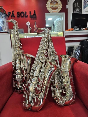 Sax Alto Eastman Prata (Desgastado) Revisado FÁ-SOL-LÁ!