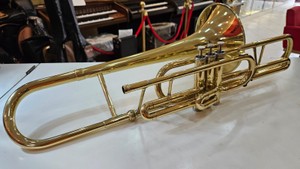 (Dó) Trombone Weril Curto F610 Usado/Revisado FÁ-SOL-LÁ!
