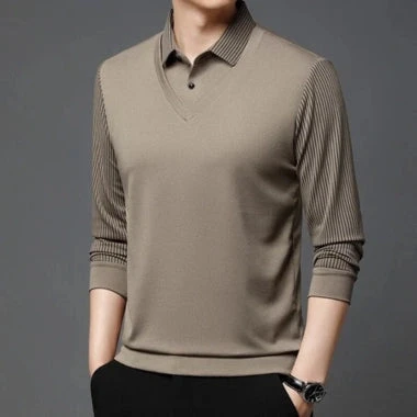 Premium men’s smart-casual polo shirt