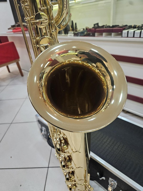 Sax Barítono Harmonics NOVO (Lá Grave) SOB ENCOMENDA!