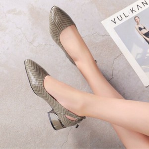 Sapato de Salto em Couro | Conforto Plus | Laís