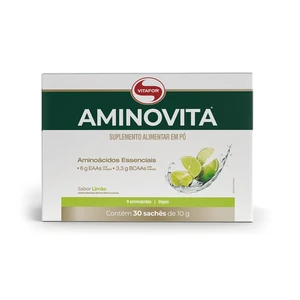 Aminovita - 30 sachês 10g Limão - Vitafor