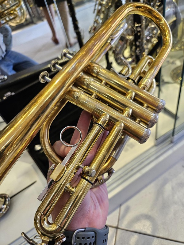 Cornet Yamaha sib com bocal Vicent Bach (Usado, Revisado)
