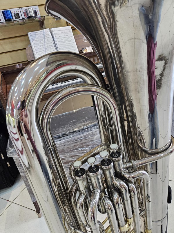 (USADA) Tuba Weril J980 4/4 sinfônica- 4 pistos