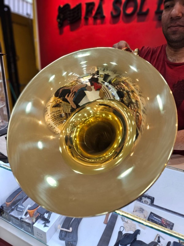 ✨ Trompa Dupla Jahnke Fá/Sib - NOVA - Rosqueável