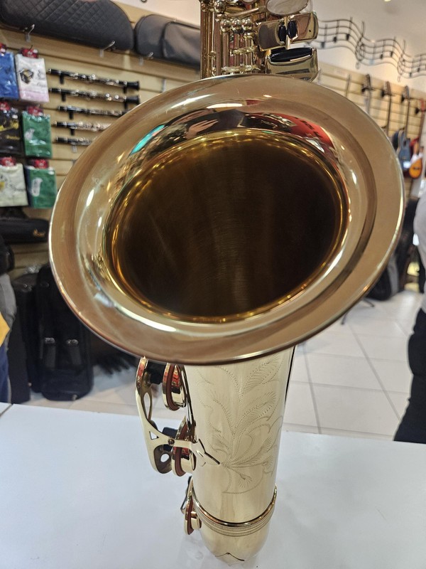 Sax Tenor Scavone Sib Dourado (Seminovo) - Revisado c/ Garantia