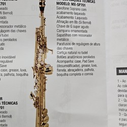 🔥 Sax Soprano Reto MXT NOVO Sib (Completo)!