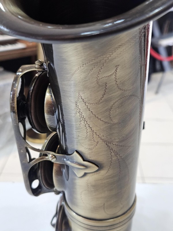 Sax Alto Dolphin envelhecido + Garantia FÁ-SOL-LÁ