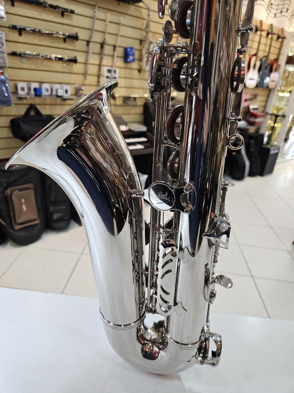 Sax Tenor Weril Spectra A971 Niquelado Usado Revisado 