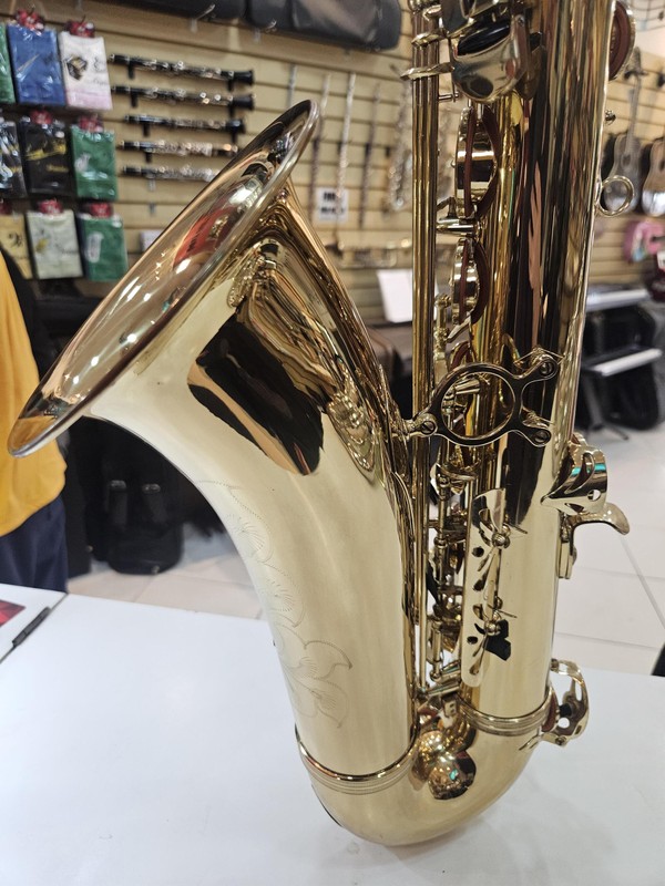 Sax Tenor Scavone Sib Dourado (Seminovo) - Revisado c/ Garantia