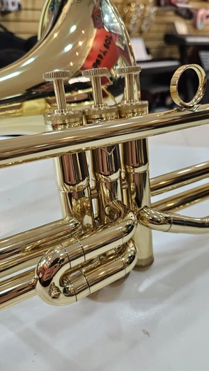 (Sib Seminovo) Trombone Longo HS S760 Laqueado
