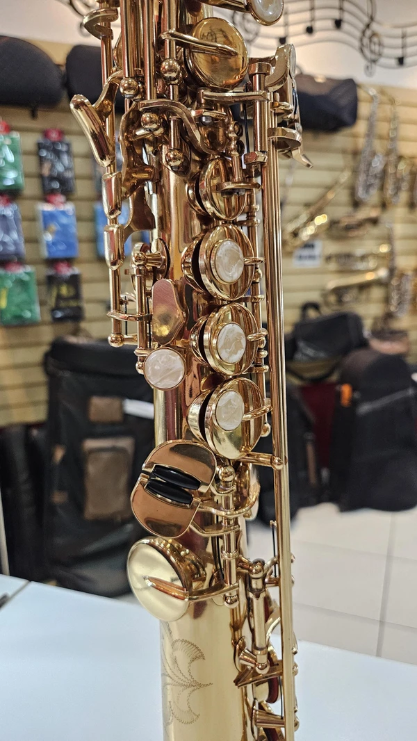 (Seminovo) Sax Soprano Reto Dolphin