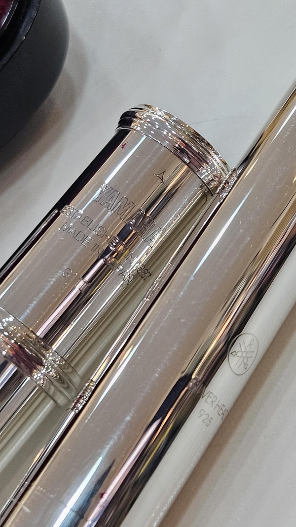 Flauta Transversal Yamaha 311 Revisada Cabeça de Prata!