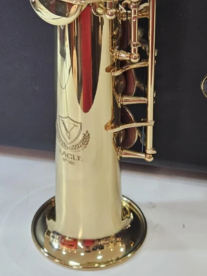 Sax Soprano Eagle SP 502 perfeito estado - seminovo