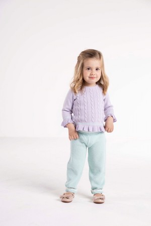 3609 BLUSA MARIA VALENTINA BABY-LILAS- MINI LADY