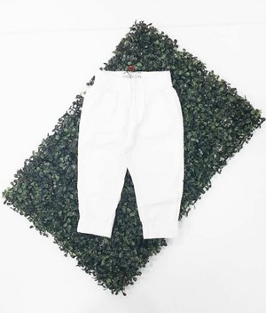CALÇA   JOGGER LINHO FRIDA BRANCO MENINO  DAME DOS 5014