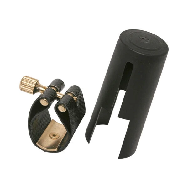 Abraçadeira de couro e cobre boquilha – Free Sax