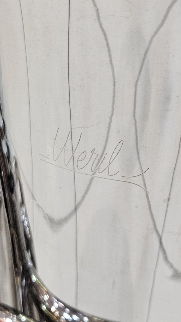 Tuba Weril 3/4 em dó - 3 pistos - usado