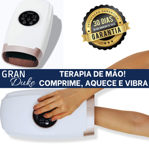 Terapia de Mão|  Compressão de ar, vibração e calor - GranDuke