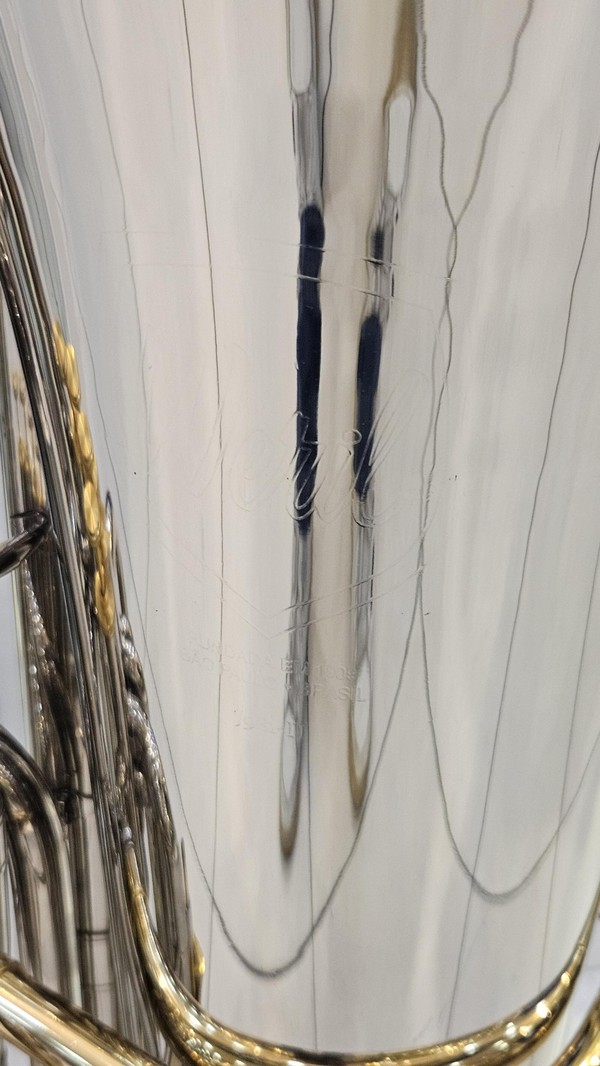 Tuba Weril J981 II 4/4 - 4 pistos - sib - No Estado