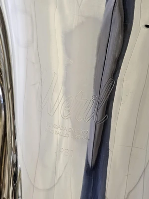 Tuba Weril J981 4/4 sinfônica- 4 pistos - usado
