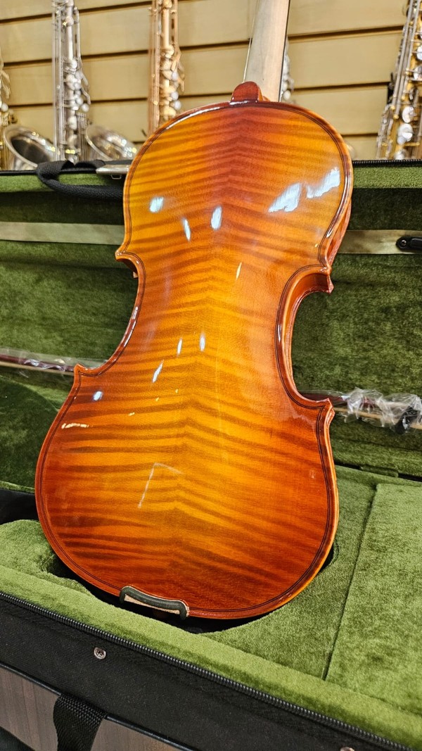 🎻 Violino CSR 788 Profissional (Boxwood, Ébano, Estojo Luxo)