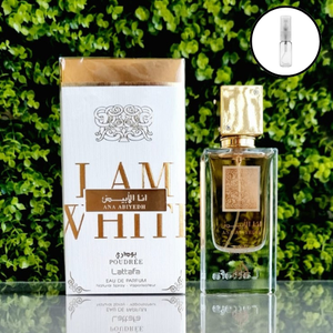 Ana Abiyedh Poudrée Lattafa Eau de Parfum (Decante)