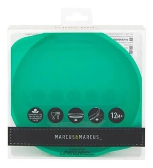 Prato Sucção Verde Marcus&Marcus