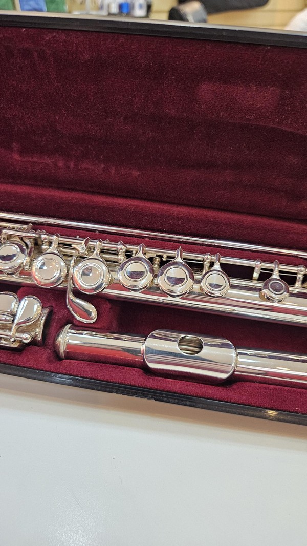 Flauta Transversal Yamaha 311 Revisada Cabeça de Prata!