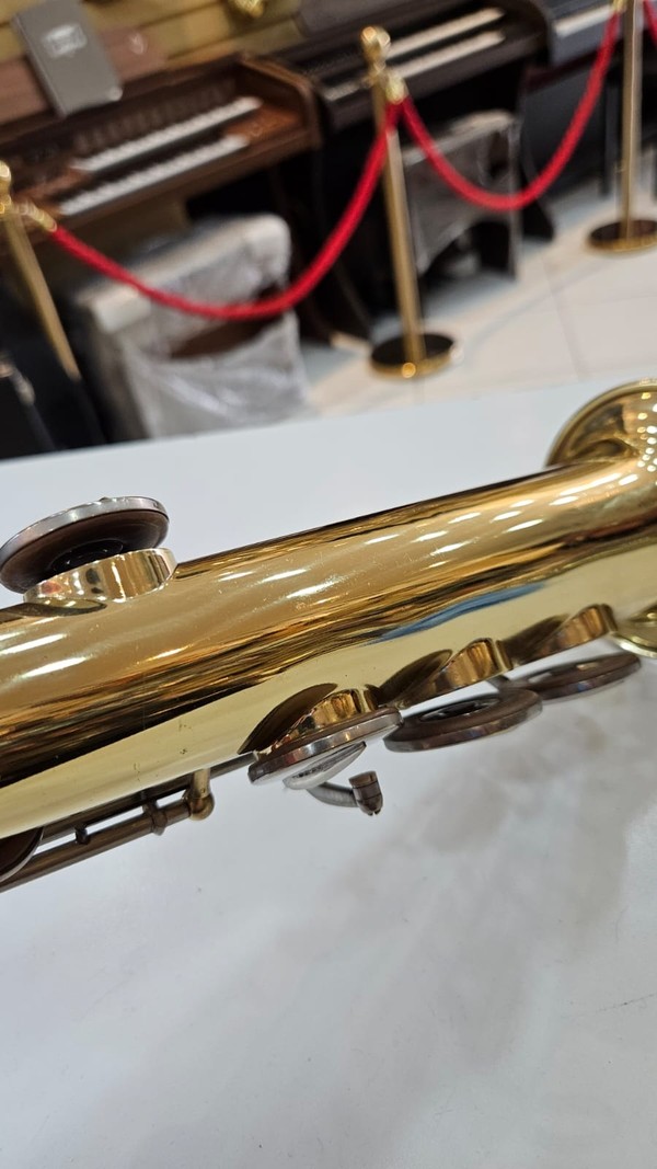 Sax Soprano Sib Weril Usado Importado Laqueado/Niquelado