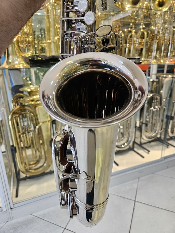 Sax Alto Eagle SA 500 Niquelado - Usado e revisado