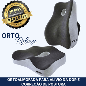 Orto-almofada de Correção para Postura/Coluna Lombar - OrtoRelax