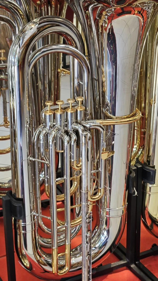 Tuba Weril J981 II 4/4 - 4 pistos - sib - No Estado