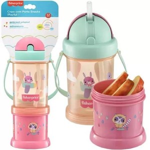 COPO COM PORTA SNACKS FISHER PRICE 