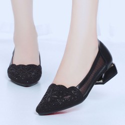 (OFERTA DA SEMANA) Sapato Respirável | Luxo | Brilho e Pedraria| Malu