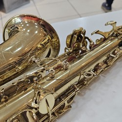 Sax Alto Harmonics Usado Laqueado Acessível!