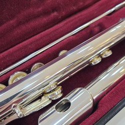 Flauta Transversal Yamaha 311 Revisada Cabeça de Prata!