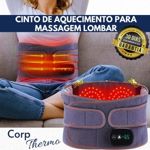 Cinto de Aquecimento para Dores Lombar - Corp Therma
