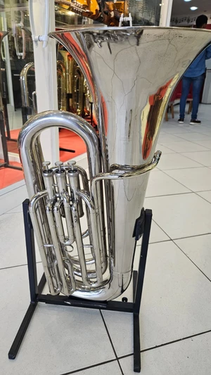Tuba Weril 3/4 em sib - 3 pistos - usado
