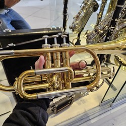 Cornet Yamaha sib com bocal Vicent Bach (Usado, Revisado)