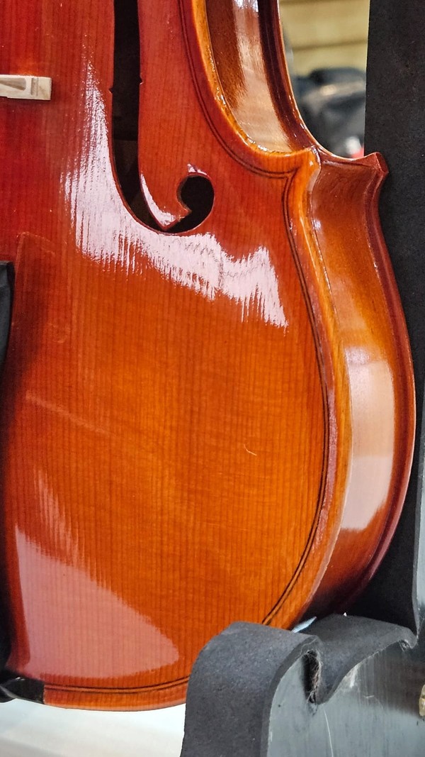 Violino Alemão 4/4 (Cópia Stradivarius, Ébano, Mauro Calixto)