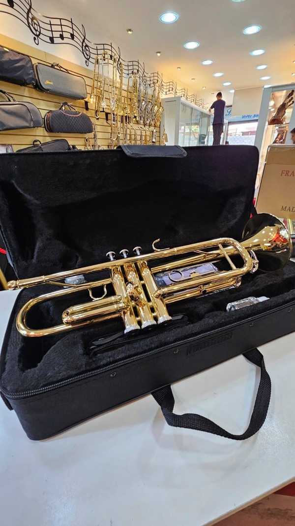 Trompete Jahnke Sib Estudante + Estojo Canvas!