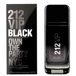 212 VIP Black Carolina Herrera Eau de Parfum