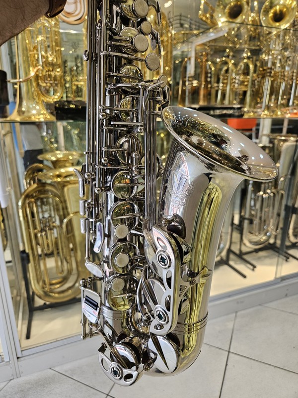 Sax Alto Eagle SA 500 Niquelado - Usado e revisado