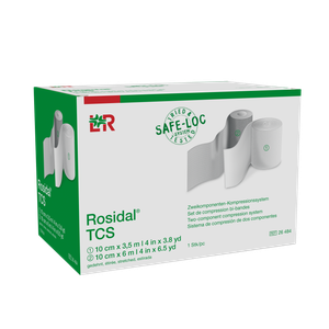 Rosidal TCS - Sistema De Compressão Com Dois Componentes - 10 cm x 3,5 m - Lohmann & Rauscher - Lote Promocional Validade: 31/05/2026
