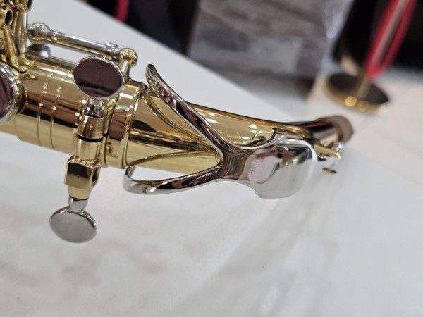 Sax Alto Eagle SA 500 Laqueado com Niquelado - Seminovo